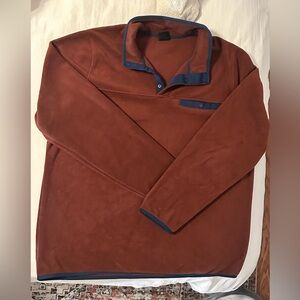 Red fleece jacket